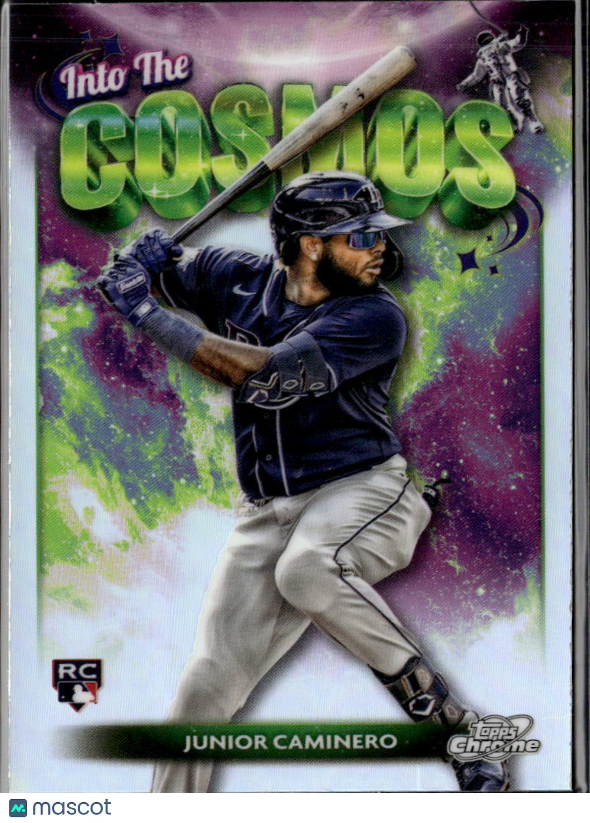 Junior Caminero 2024 Topps Chrome Cosmic Into the Cosmos RC Tampa Bay Rays