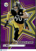T.J. Watt 2025 Rookies & Stars Purple /999 Pittsburgh Steelers
