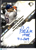 Pete Alonso 2025 Topps Diamond Icons Inscription Auto Autograph 4/10 Mets