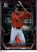 Roman Anthony 2023 Bowman Chrome Fuschia Lunar Refractor 150/199 Boston Red Sox