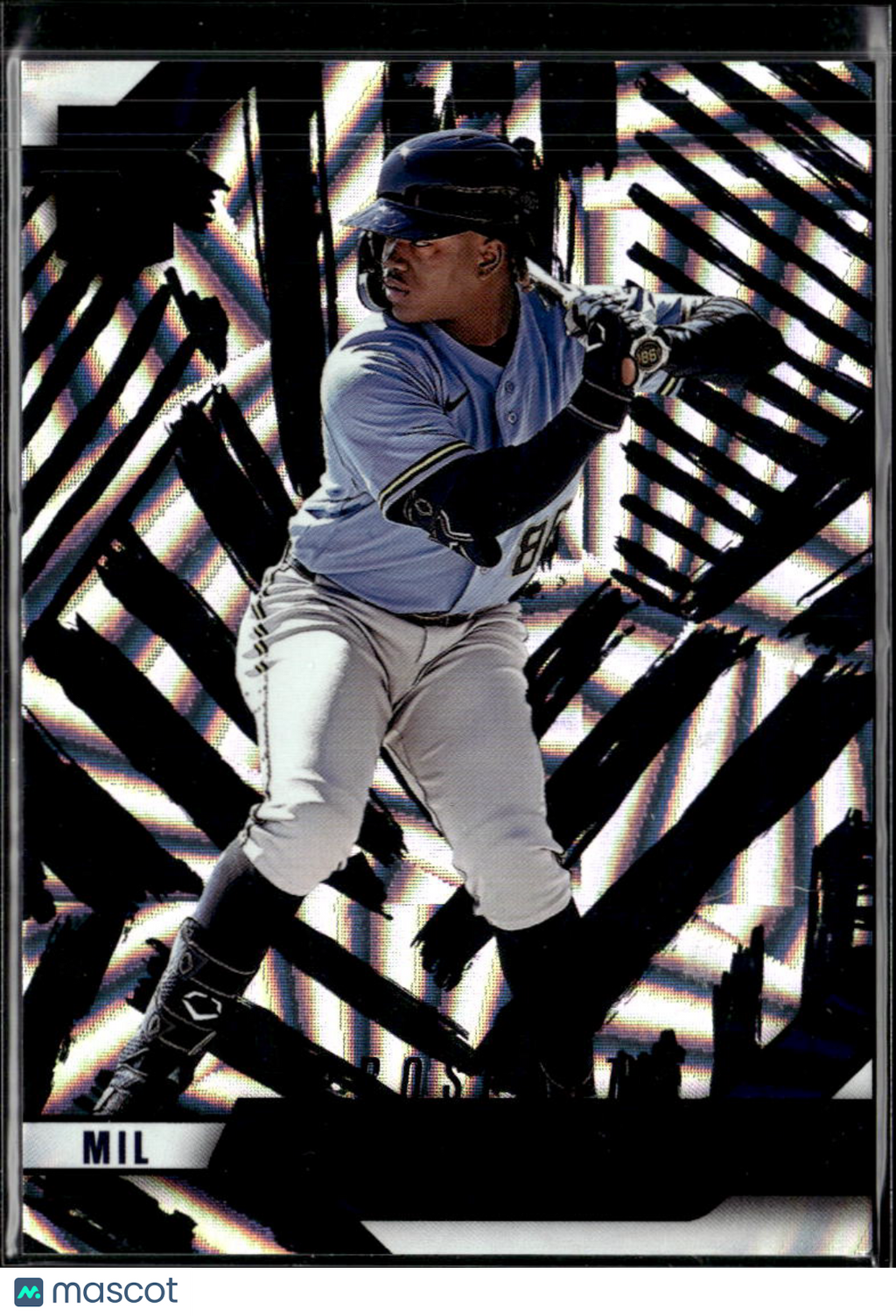 Jesus Made 2026 Elite Razzle Dazzle SSP SHORTPRINT RC Milwaukee Brewers