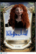 Kelly Macdonald as Merida 2025 Topps Disney Wonder Auto Autograph 11/99