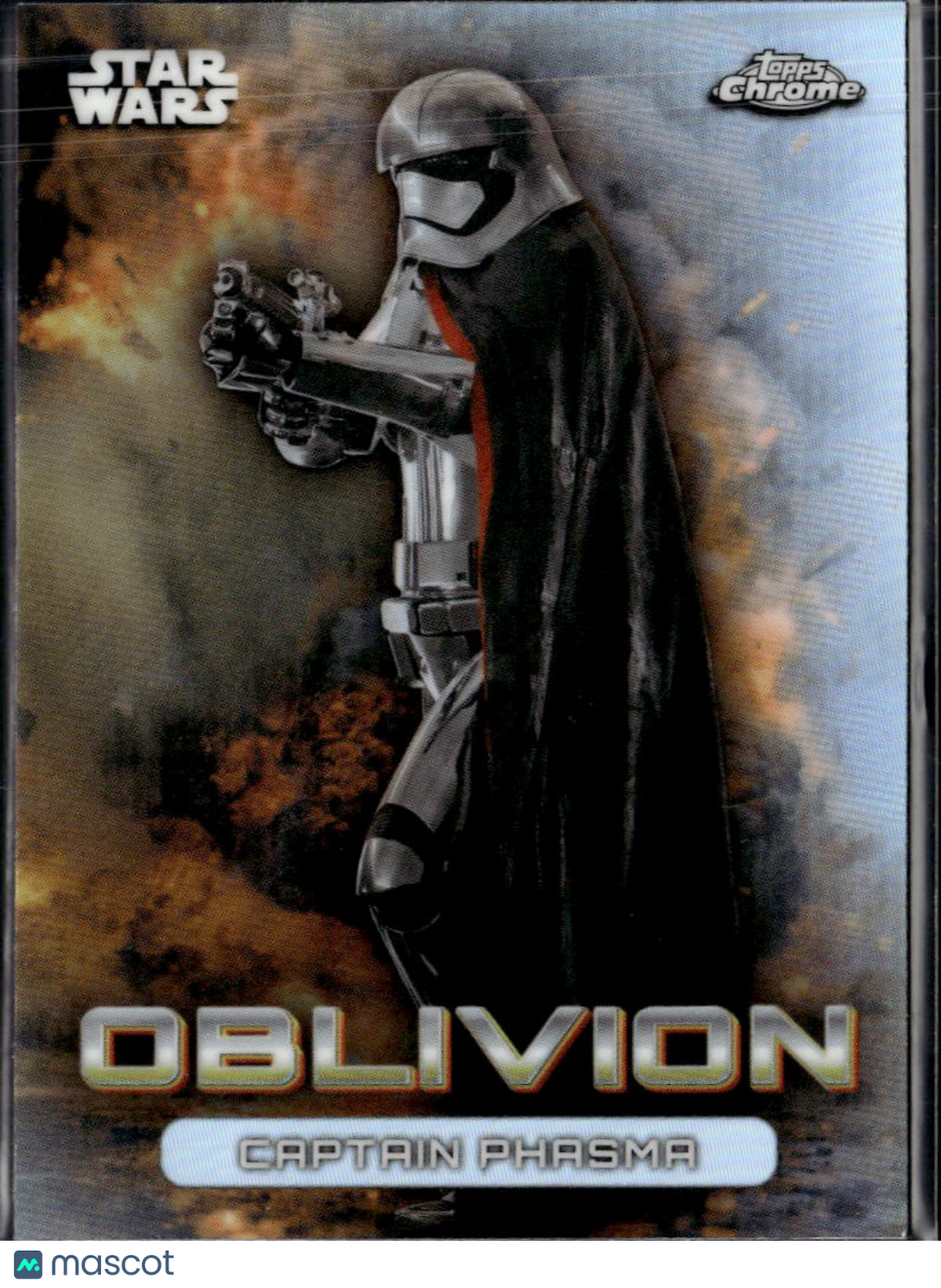 Captain Phasma 2026 Topps Chrome Star Wars Oblivion #O-12