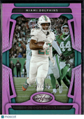 De'Von Achane 2025 Certified Mirror Pink /225 Miami Dolphins