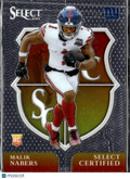 Malik Nabers 2024 Select Certified RC Rookie New York Giants