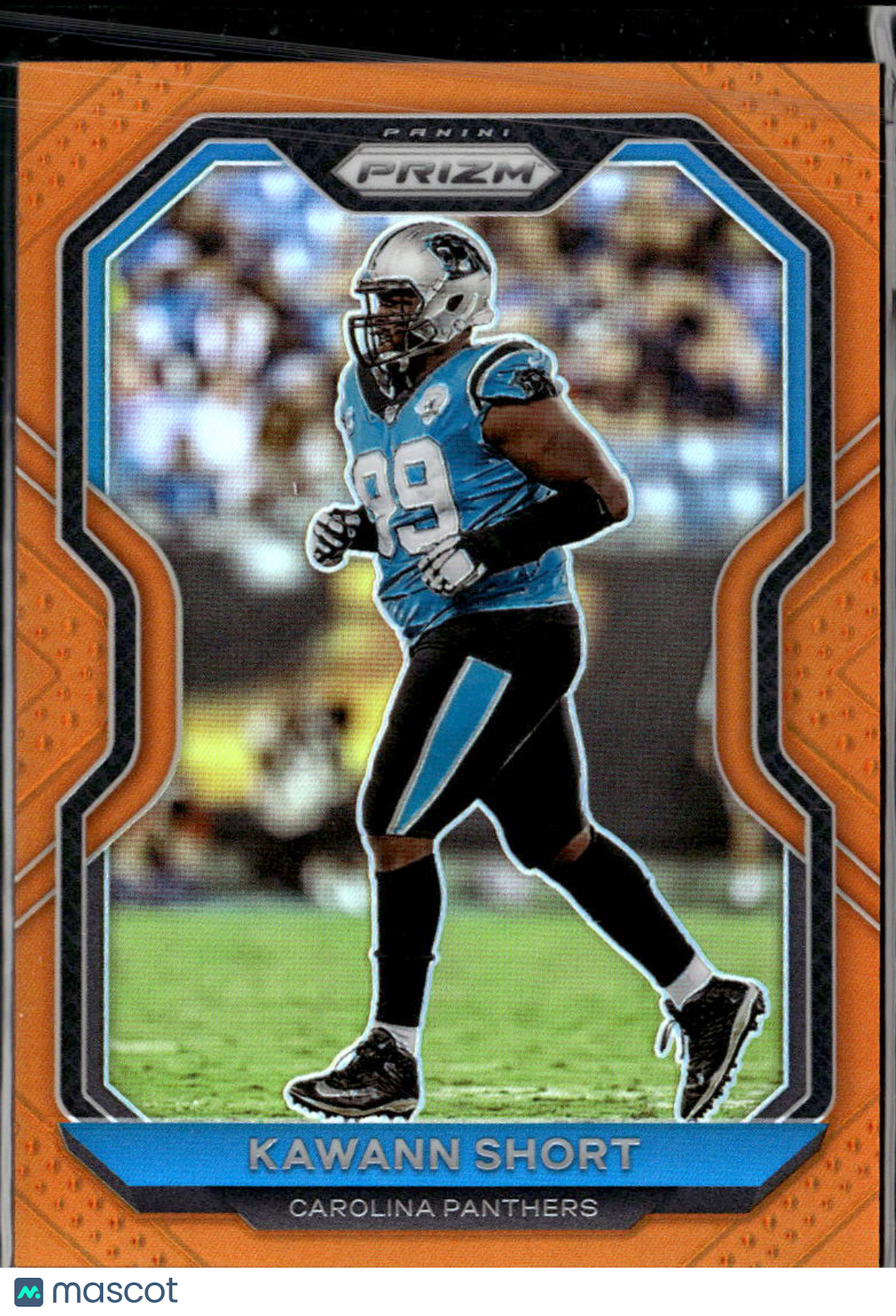 Kawann Short 2020 Prizm Orange /249 Carolina Panthers