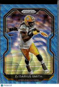 Za'Darius Smith 2020 Prizm Blue Wave /199 Green Bay Packers