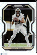 Drew Brees 2020 Panini Prizm Silver Prizm New Orleans Saints