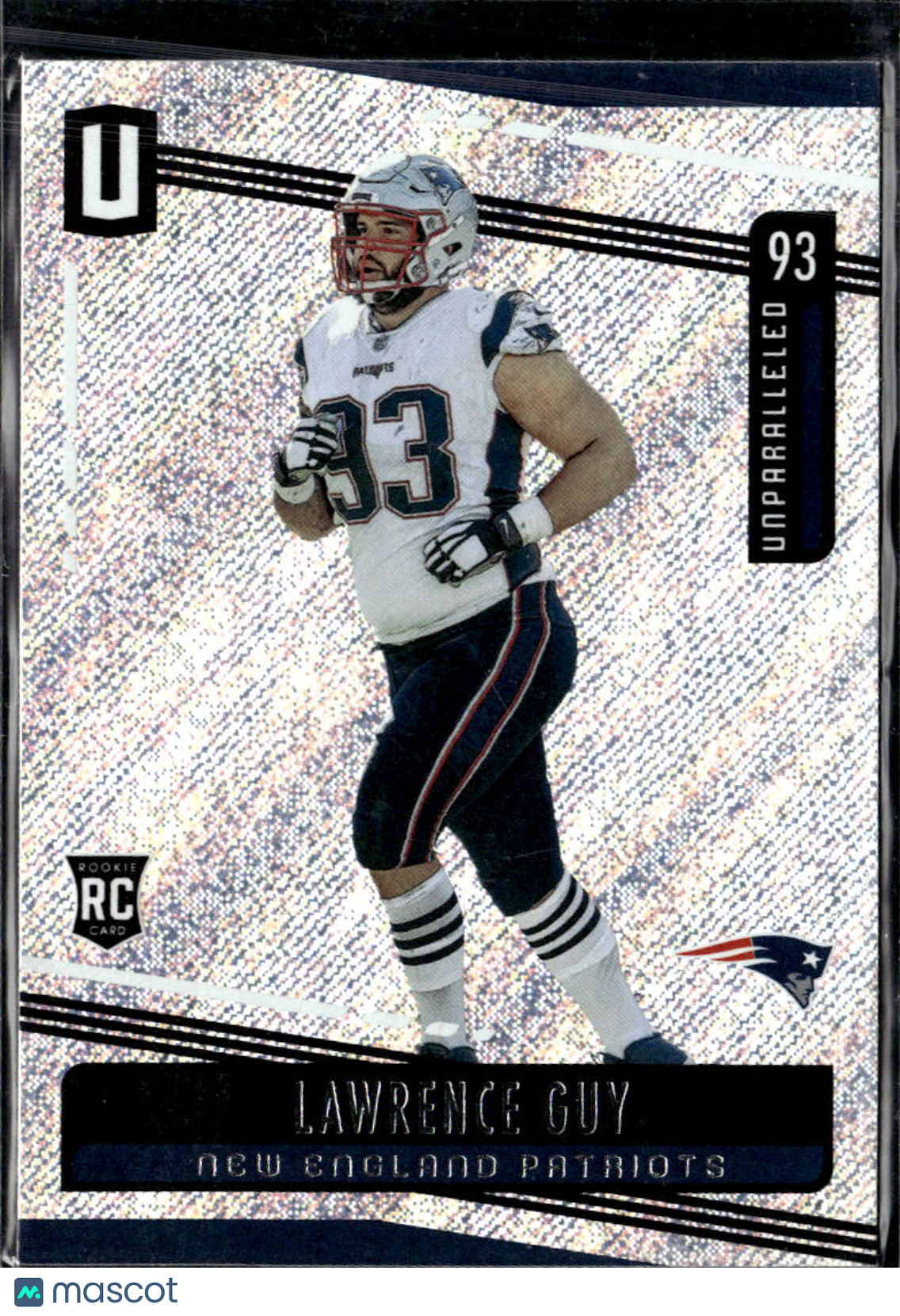 Lawrence Guy 2019 Panini Unparalleled Rookie RC New England Patriots