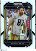 Michael Mayer 2023 Prizm Draft Picks Image Variation RC Notre Dame