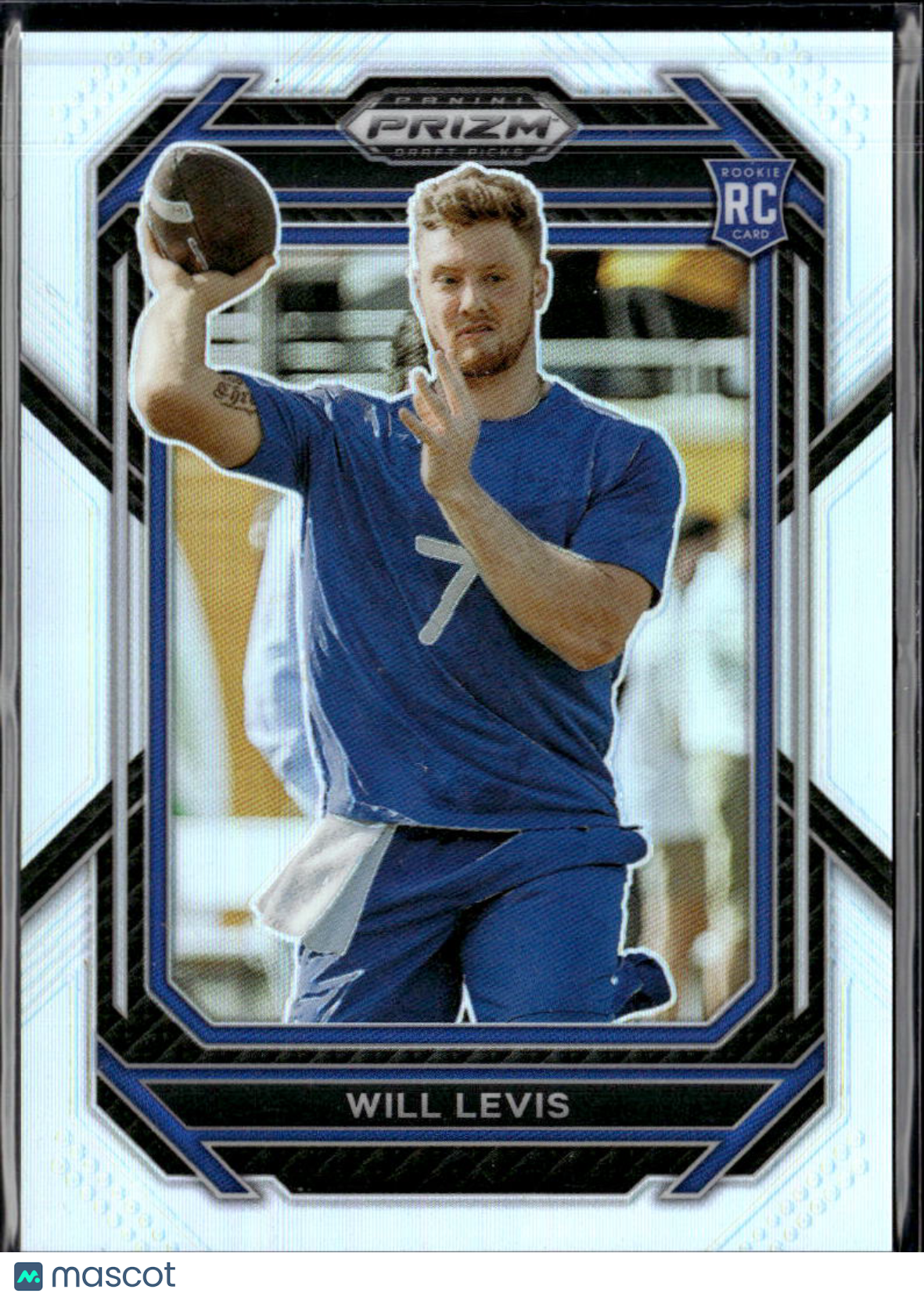 Will Levis 2023 Panini Prizm Draft Picks Image Variation RC Kentucky Wildcats