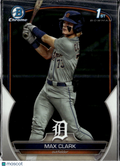Max Clark 2023 Bowman Chrome 1st Rookie RC Detroit Tigers