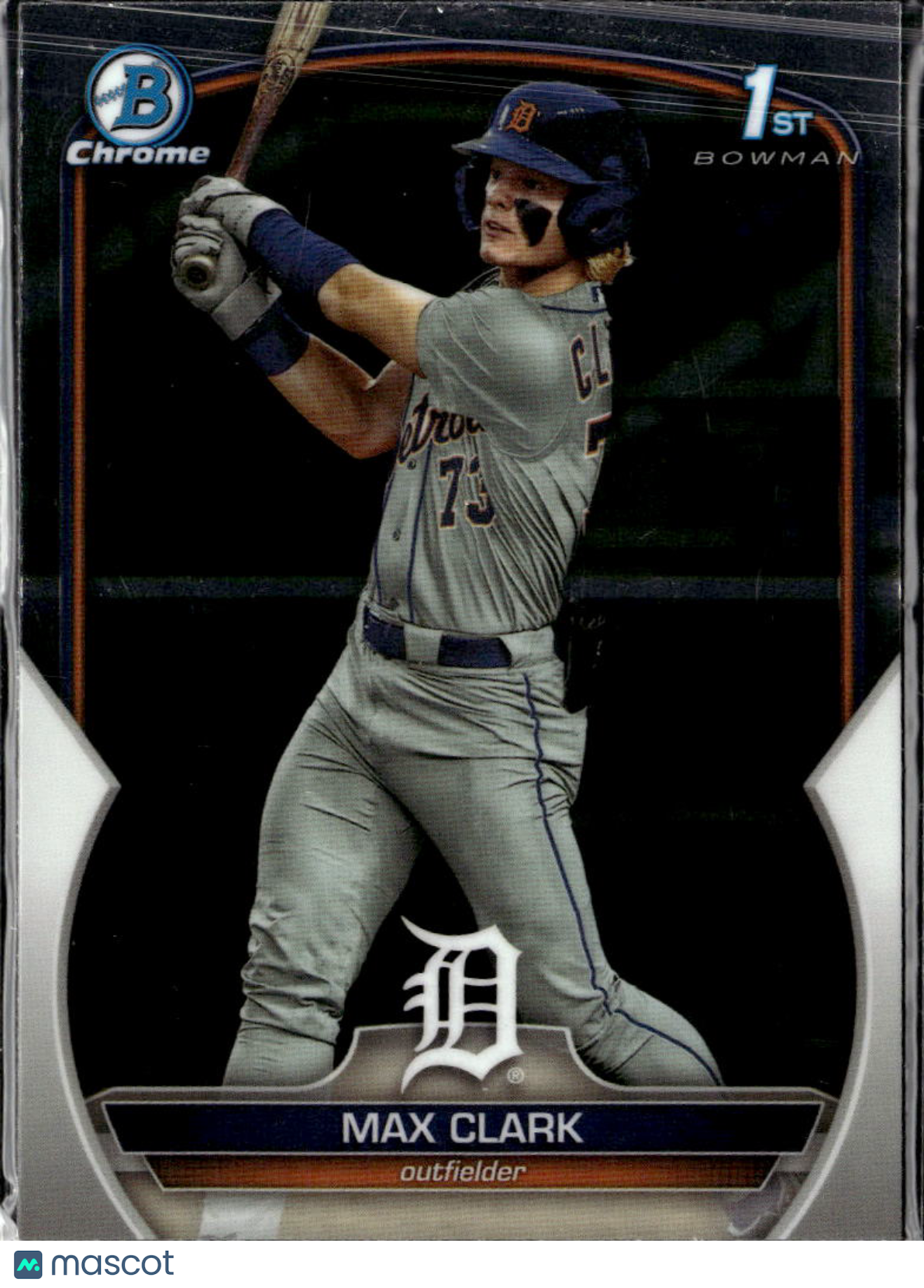 Max Clark 2023 Bowman Chrome 1st Rookie RC Detroit Tigers