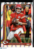 Patrick Mahomes II 2025 Topps Chrome Raywave Lava Refractor Kansas City Chiefs