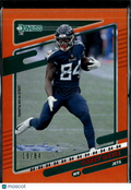 Corey Davis 2021 Donruss Orange Jersey Number 19/84 New York Jets