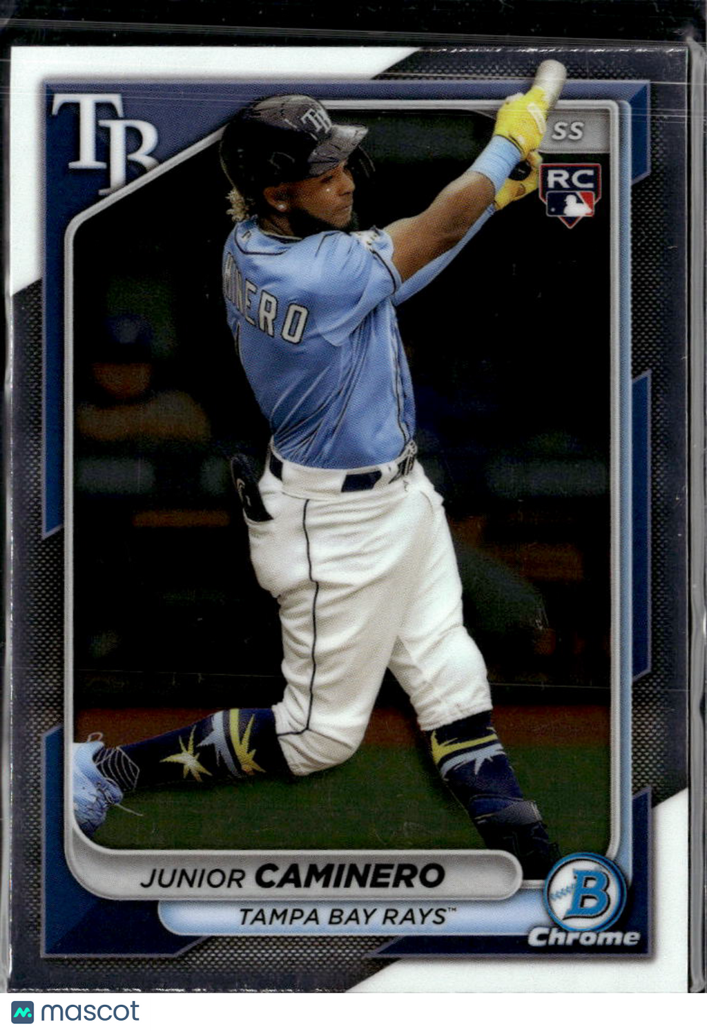 Junior Caminero 2024 Bowman Chrome Rookie RC Tampa Bay Rays