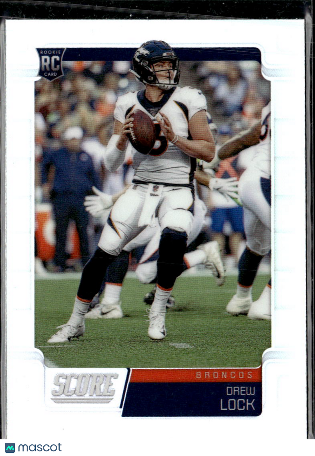 Drew Lock 2019 Score Silver Prizm Rookie RC Denver Broncos