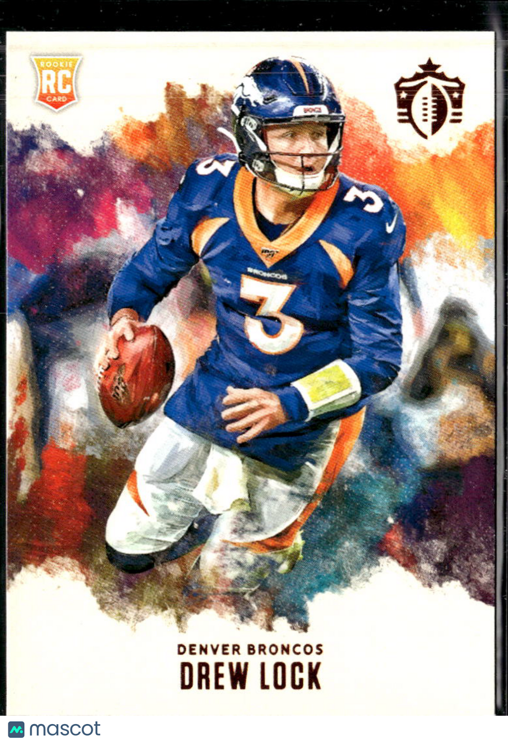 Drew Lock 2019 Panini Chronicles Gridiron Kings Rookie RC Denver Broncos