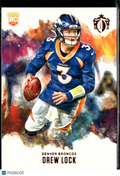 Drew Lock 2019 Panini Chronicles Gridiron Kings Rookie RC Denver Broncos