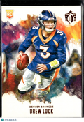 Drew Lock 2019 Panini Chronicles Gridiron Kings Rookie RC Denver Broncos