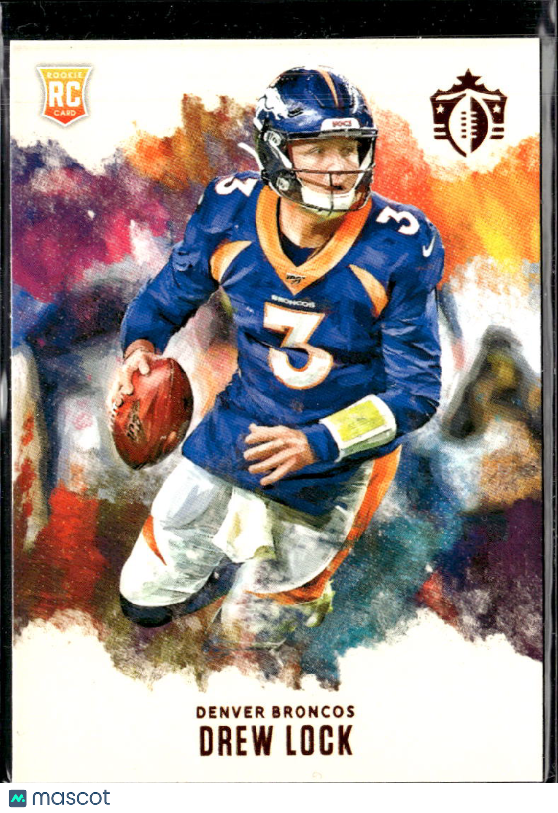 Drew Lock 2019 Panini Chronicles Gridiron Kings Rookie RC Denver Broncos