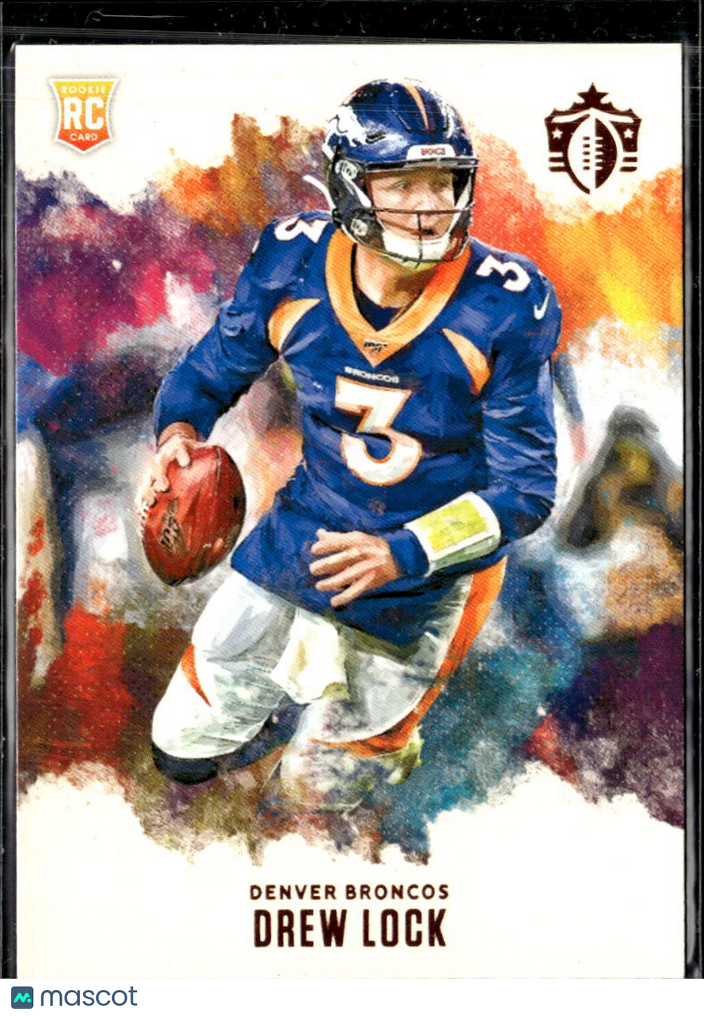 Drew Lock 2019 Panini Chronicles Gridiron Kings Rookie RC Denver Broncos