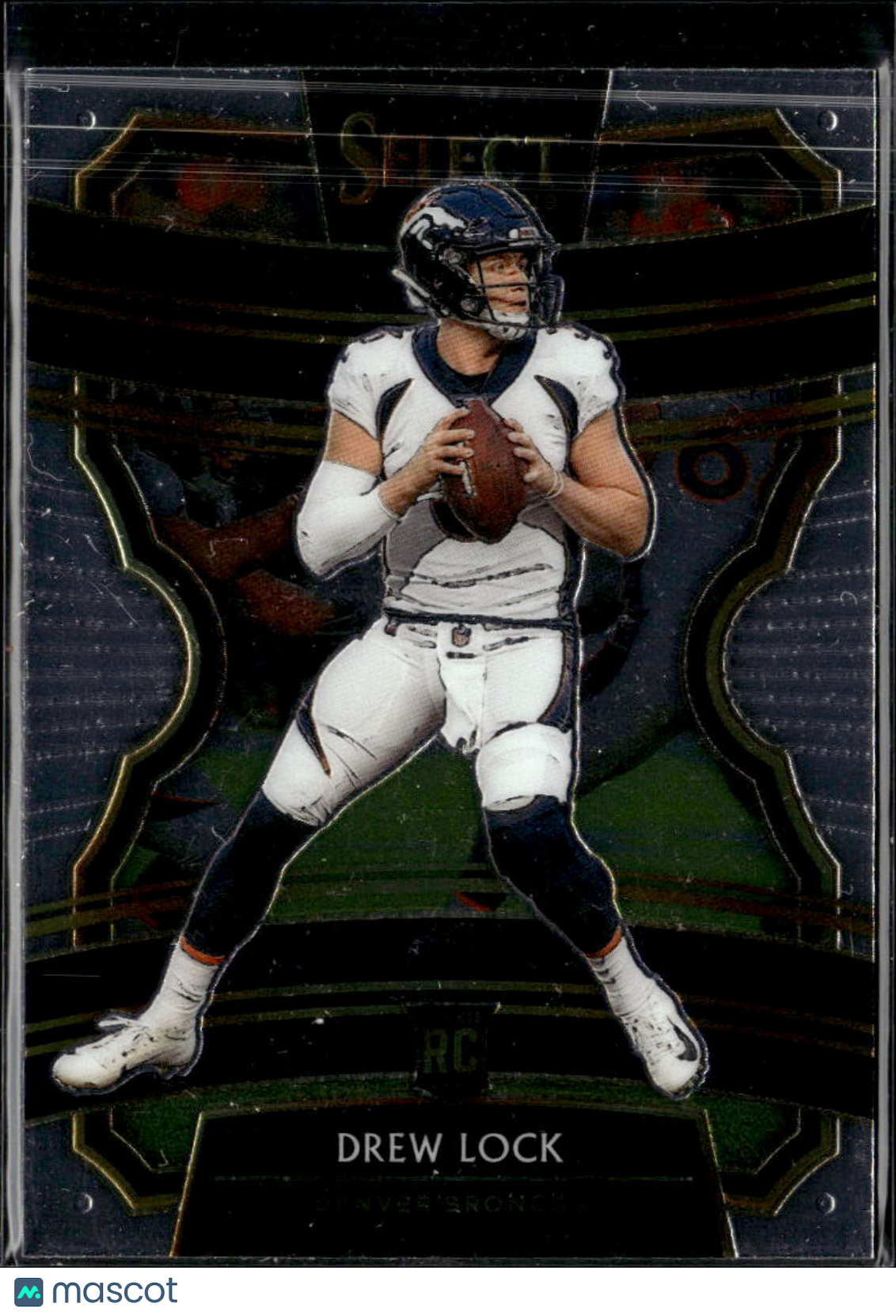 Drew Lock 2019 Select Rookie RC Denver Broncos