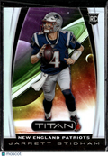 Jarrett Stidham 2019 Chronicles Titan RC New England Patriots