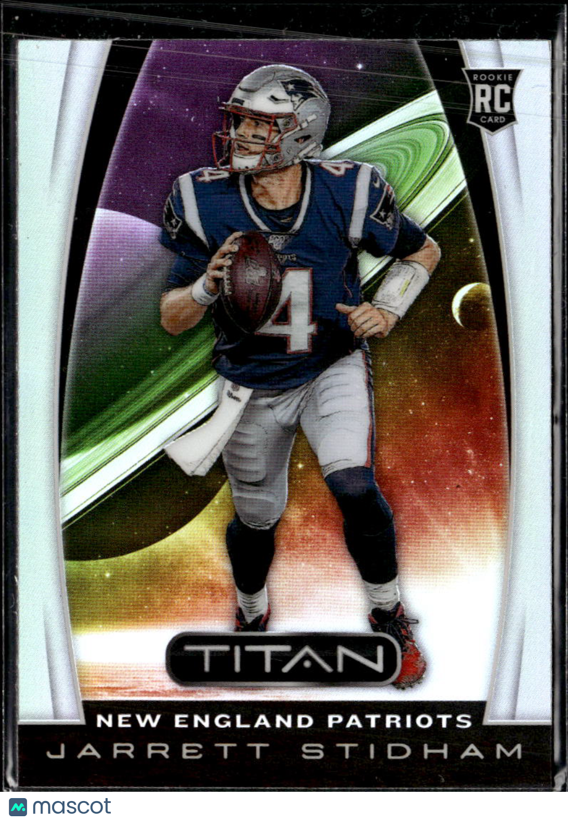 Jarrett Stidham 2019 Chronicles Titan RC New England Patriots