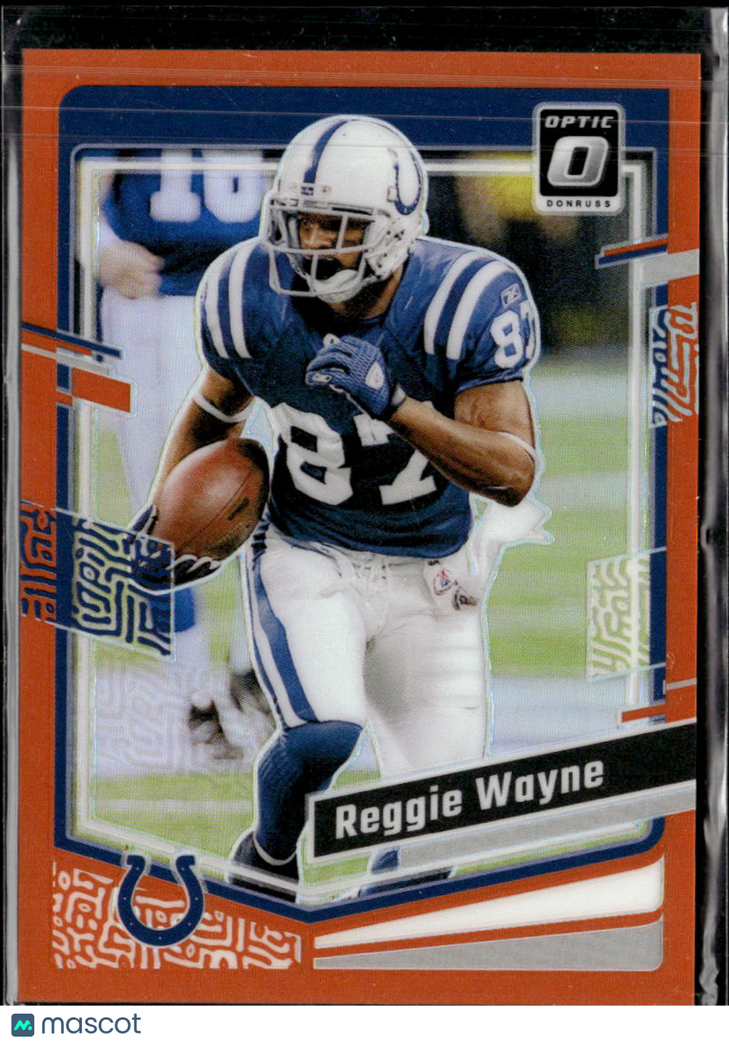 Reggie Wayne 2023 Optic Orange 222/249 Indianapolis Colts