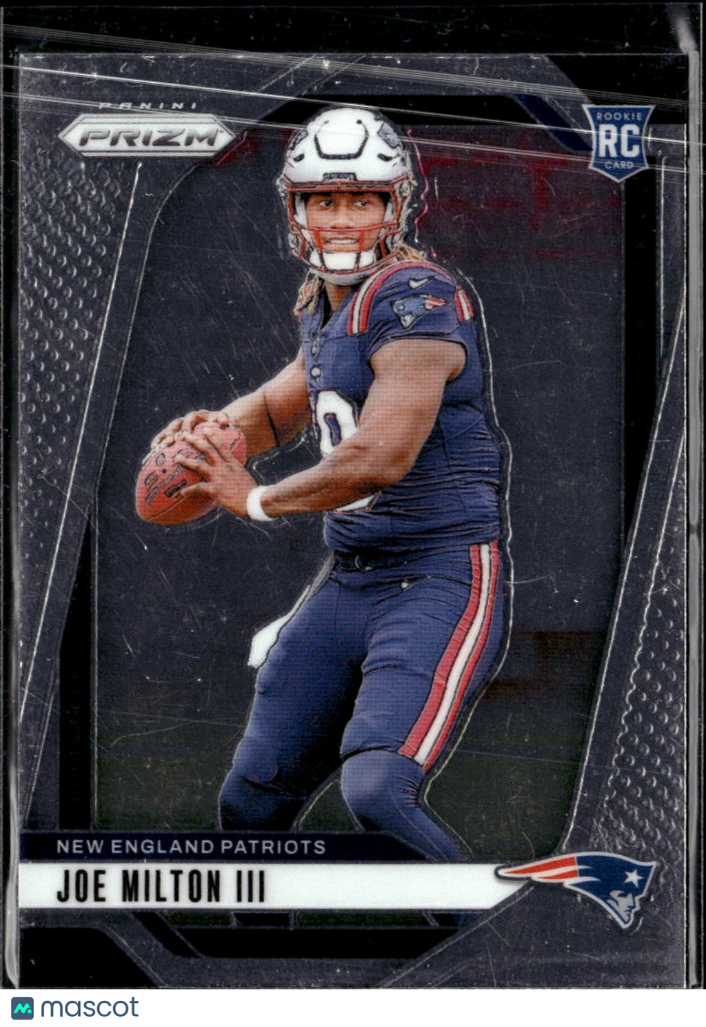 Joe Milton III 2024 Panini Prizm Rookie RC New England Patriots