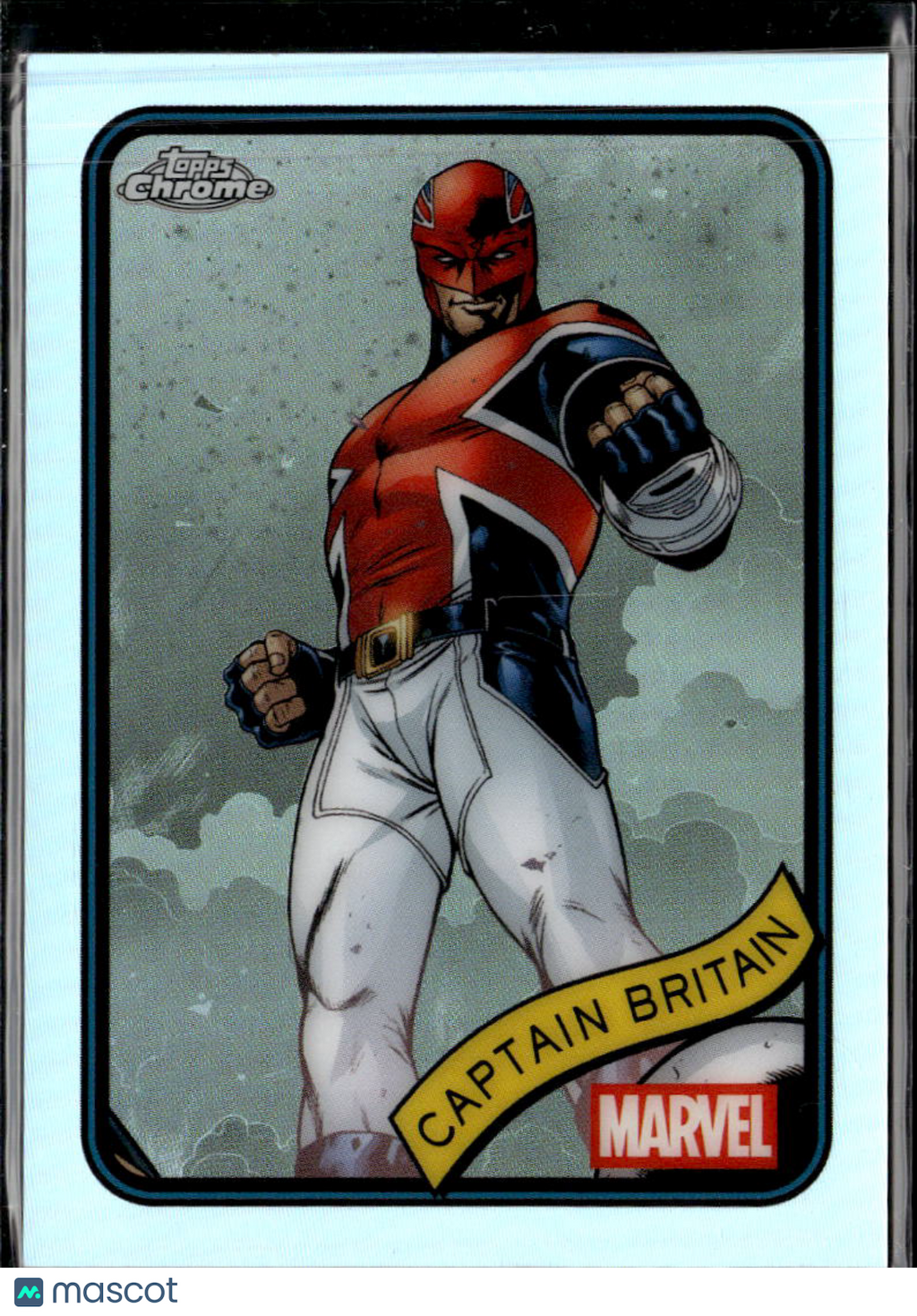 Captain Britain 2025 Topps Chrome Marvel Refractor #151