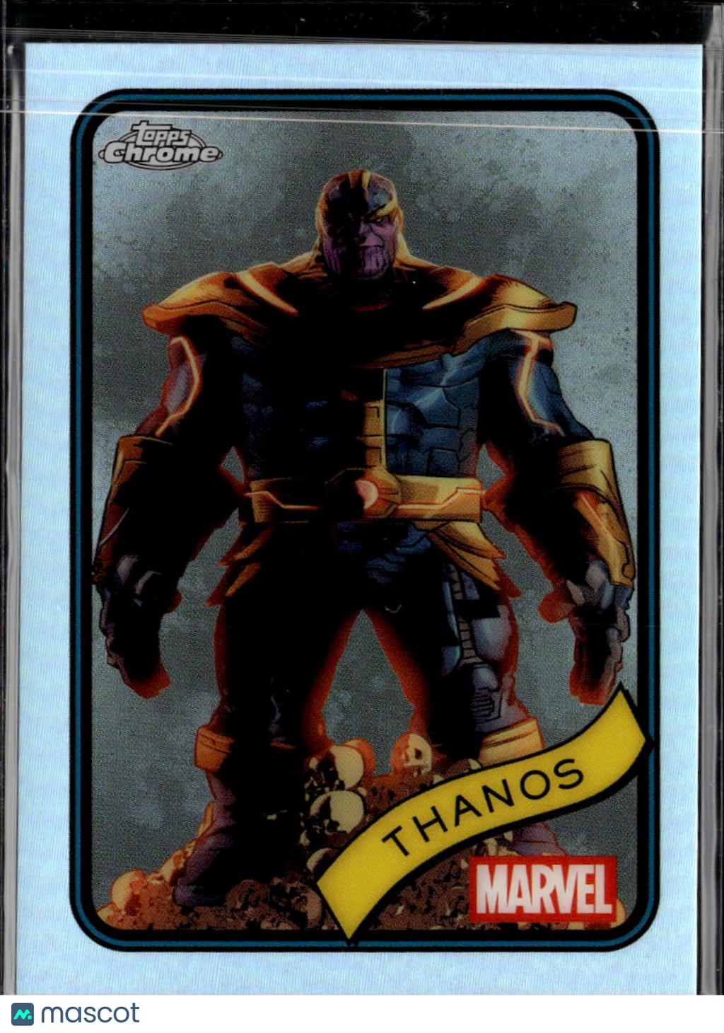 Thanos 2025 Topps Chrome Marvel Refractor #158