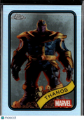 Thanos 2025 Topps Chrome Marvel Refractor #158