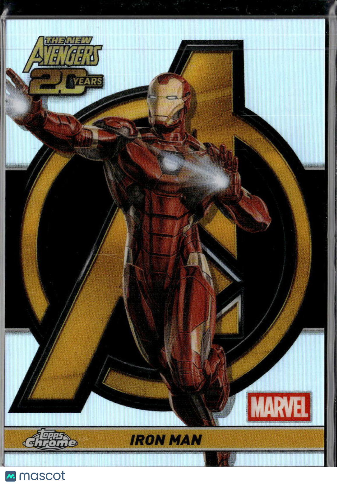 Iron Man 2025 Topps Chrome Marvel Anniversary #AV-9