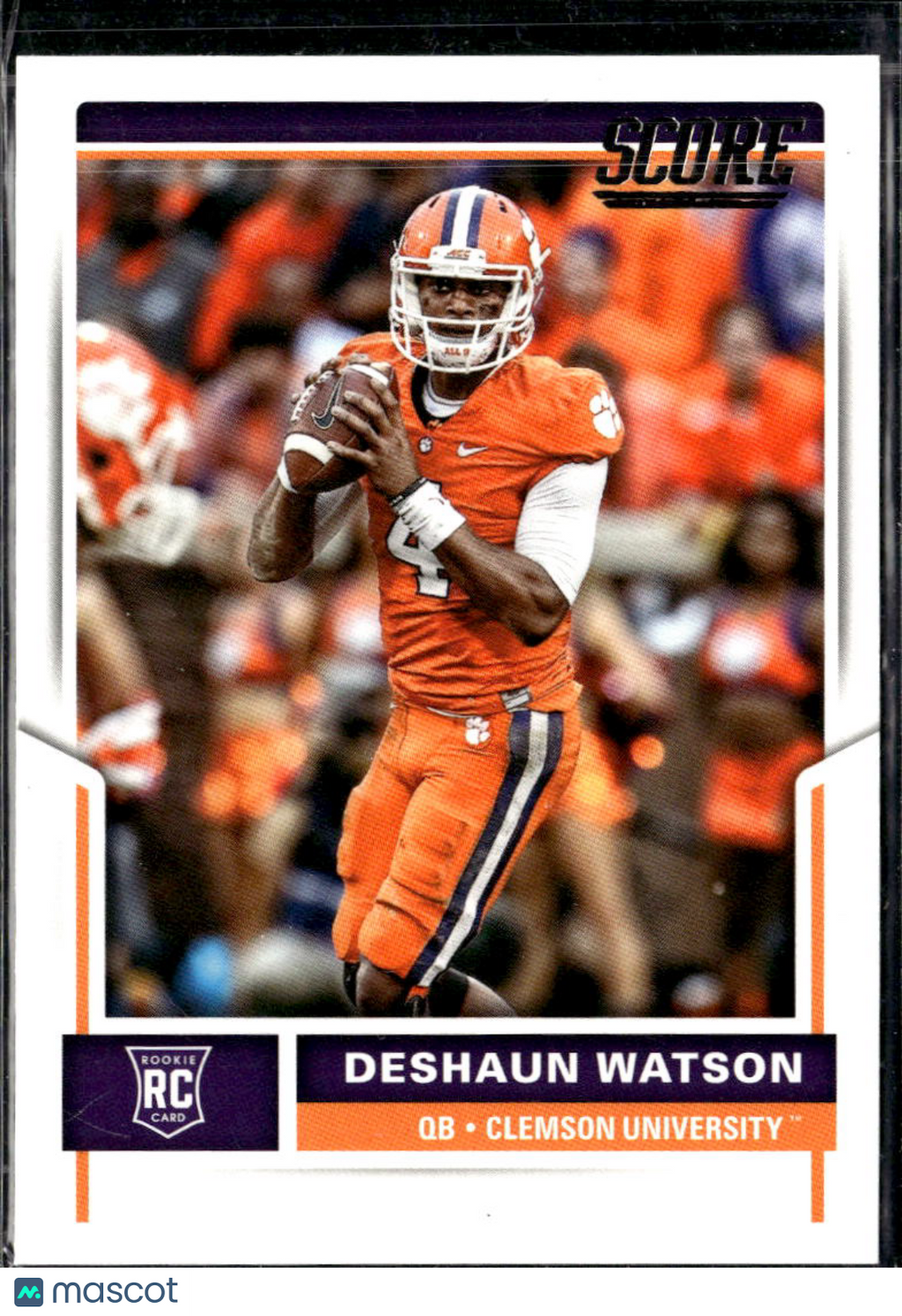 Deshaun Watson 2017 Score Rookie RC Clemson Tigers