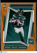 Ahmad "Sauce" Gardner 2022 Rookies & Stars Orange RC /175 New York Jets
