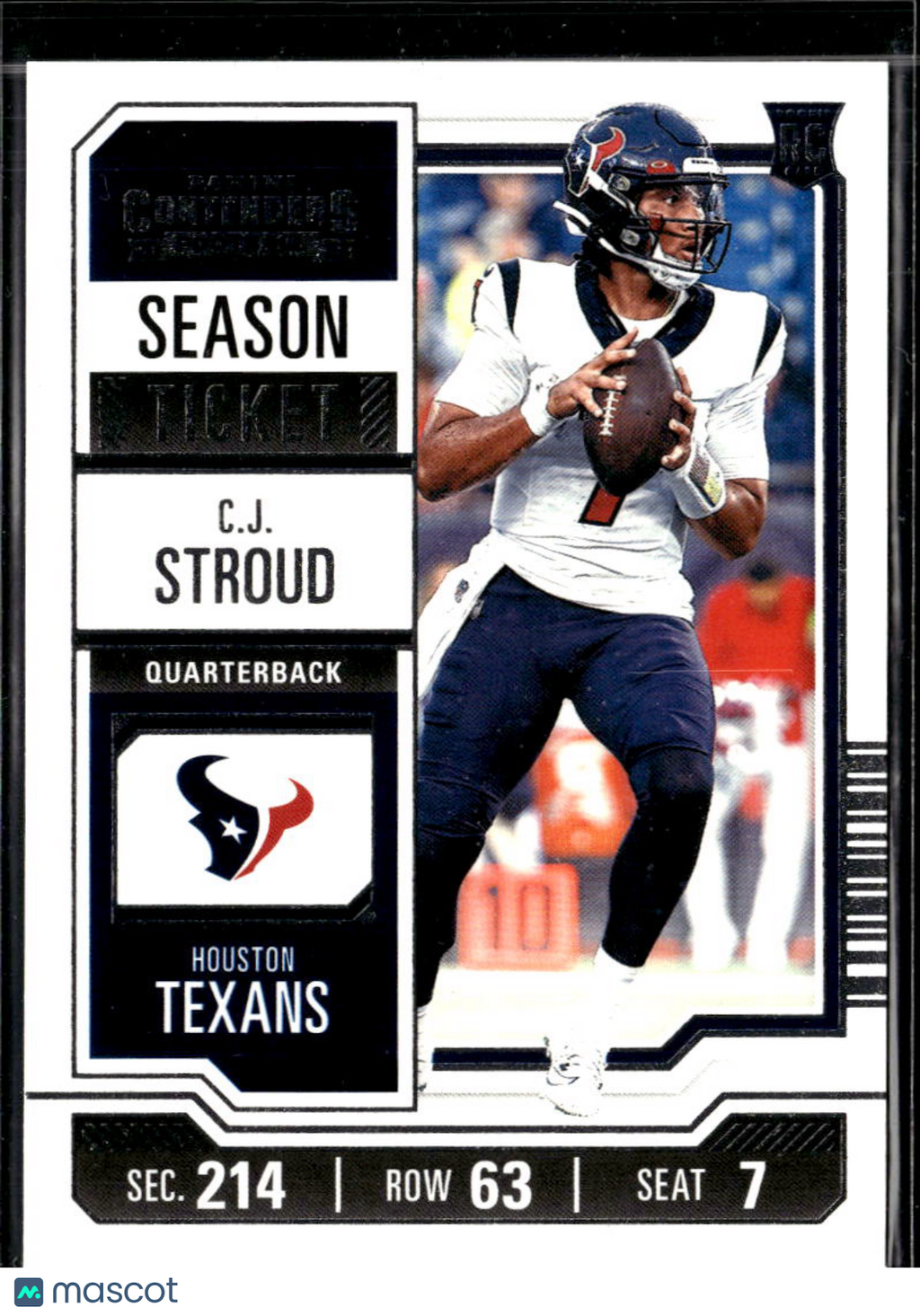 C.J. Stroud 2023 Contenders Rookie RC Houston Texans