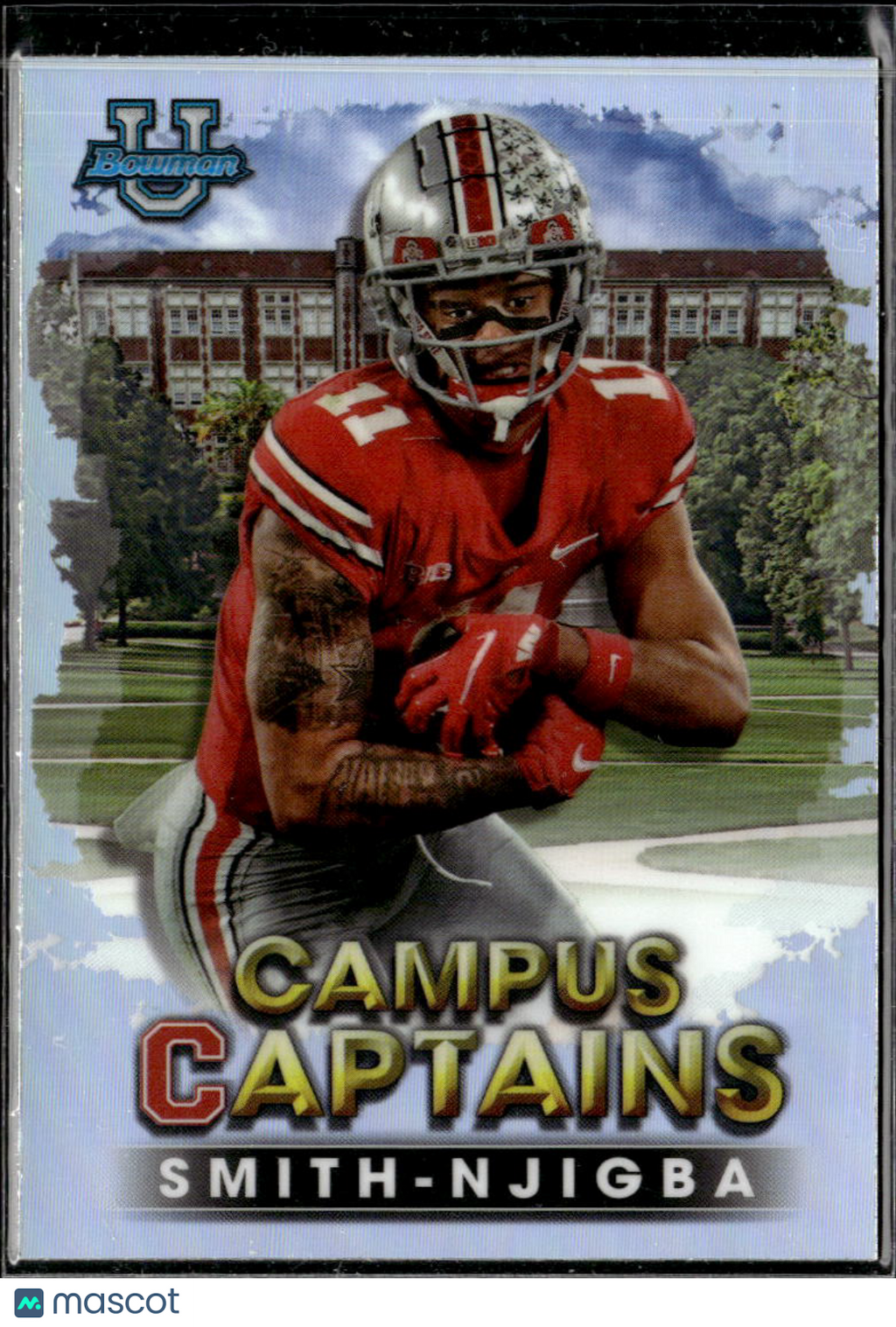 Jaxon Smith-Njigba 2022 Bowman's Best Campus Captains Rookie Ohio State Buckeyes