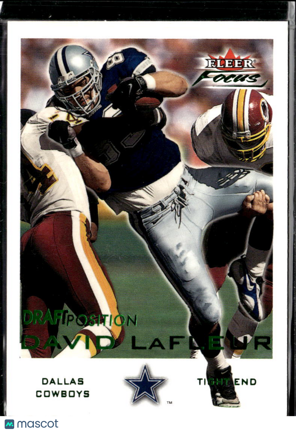 David LaFleur 2000 Fleer Focus 109/122 Dallas Cowboys