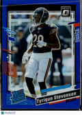 Tyrique Stevenson 2023 Optic Rated Rookie Blue /199 Chicago Bears