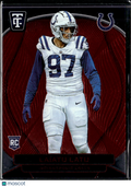 Laiatu Latu 2025 Totally Certified RC Red /249 Indianapolis Colts
