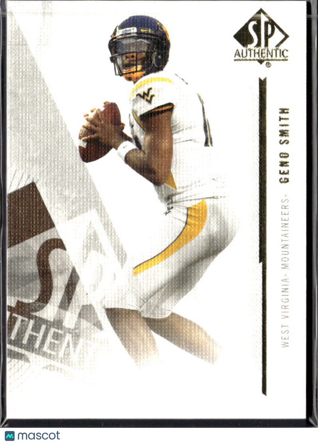 Geno Smith 2013 SP Authentic Rookie RC West Virginia Mountaineers