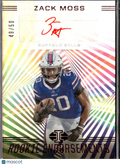 Zack Moss 2020 Illusions Auto Autograph RC 48/50 Buffalo Bills