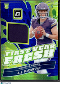 J.J. McCarthy 2024 Optic Jersey Patch RC Minnesota Vikings