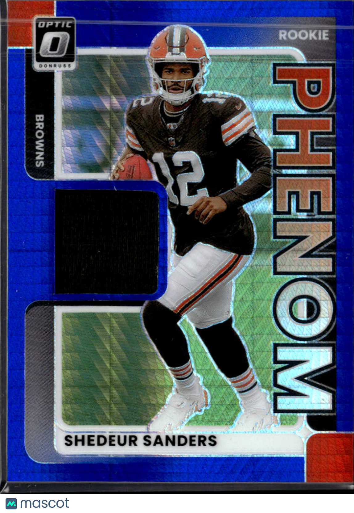 Shedeur Sanders 2025 Optic Jersey Patch Rookie RC Cleveland Browns
