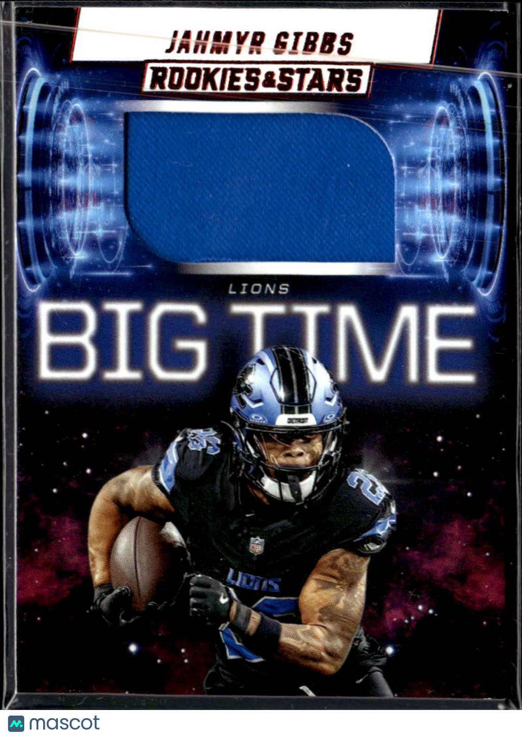 Jahmyr Gibbs 2025 Rookies & Stars Jersey Patch Detroit Lions