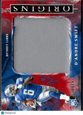 D'Andre Swift 2020 Origins Jersey Patch Rookie RC 30/75 Detroit Lions