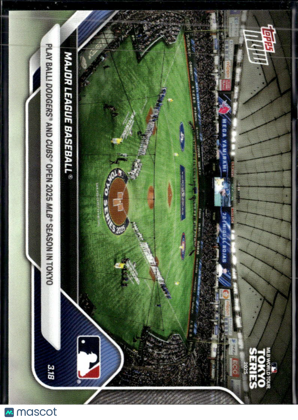 Play Ball! Dodgers and Cubs 2025 Topps Now Card Shohei Ohtani #1 LA Dodgers
