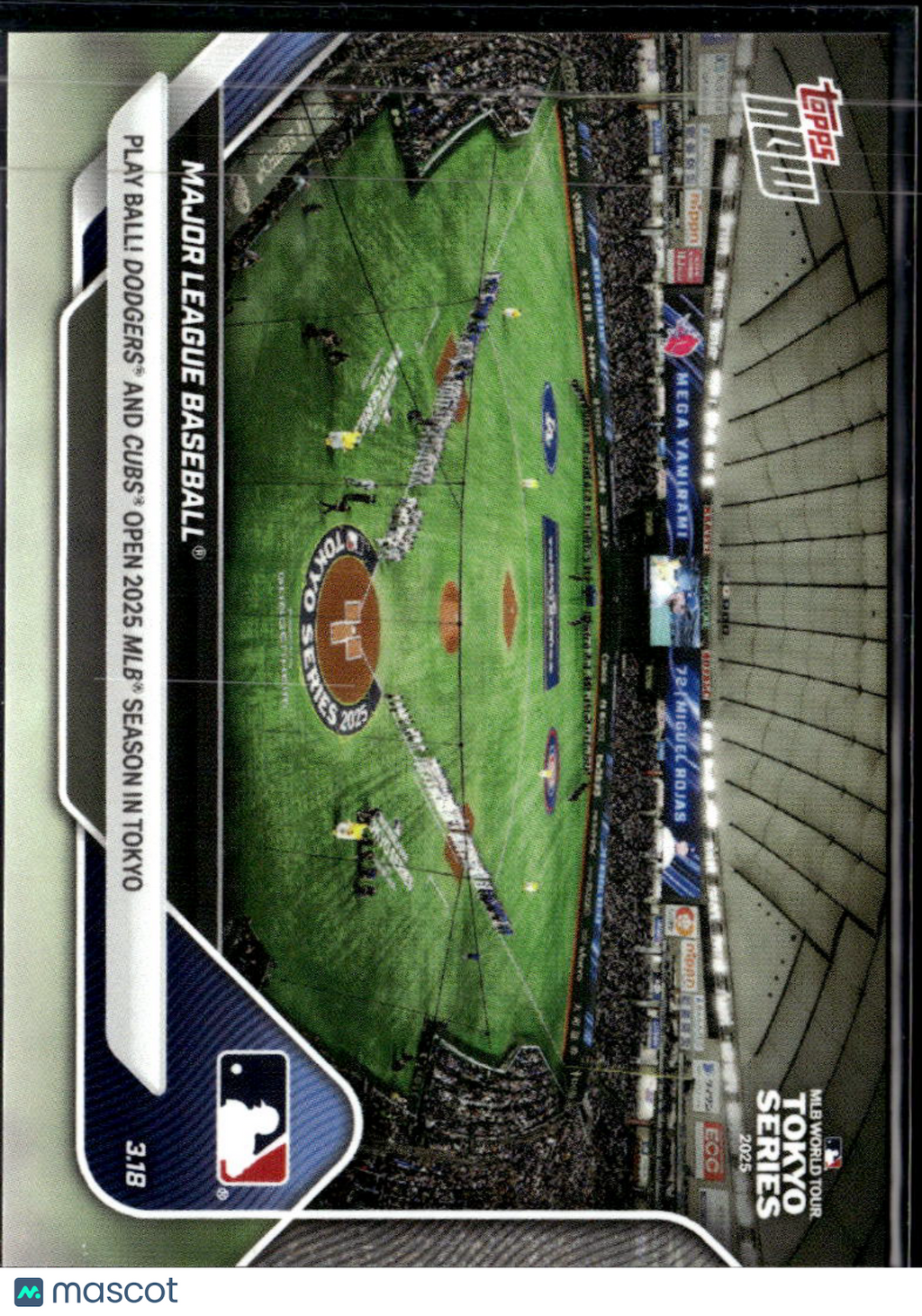 Play Ball! Dodgers and Cubs 2025 Topps Now Card Shohei Ohtani #1 LA Dodgers
